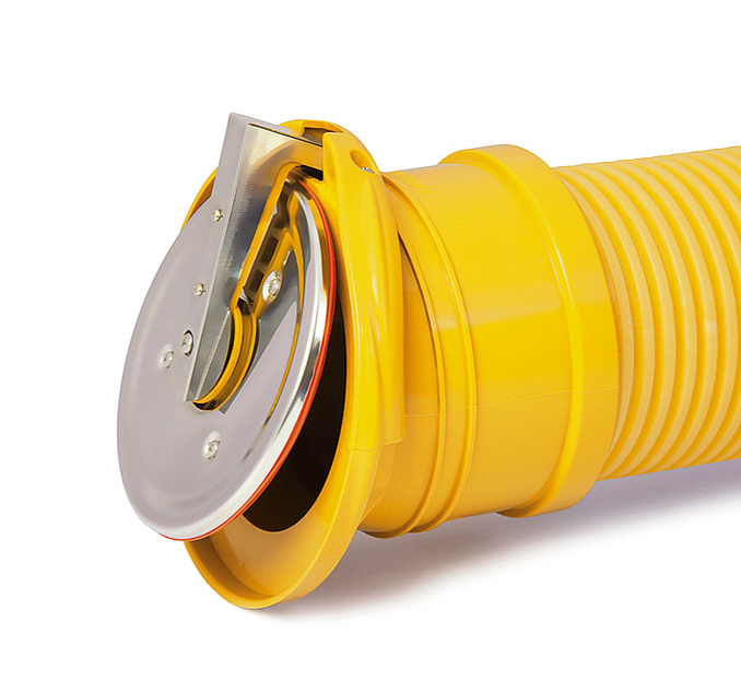 80/100mm Land Drainage FlapValve/Rodent Barrier www.landscapeplastics.co.uk